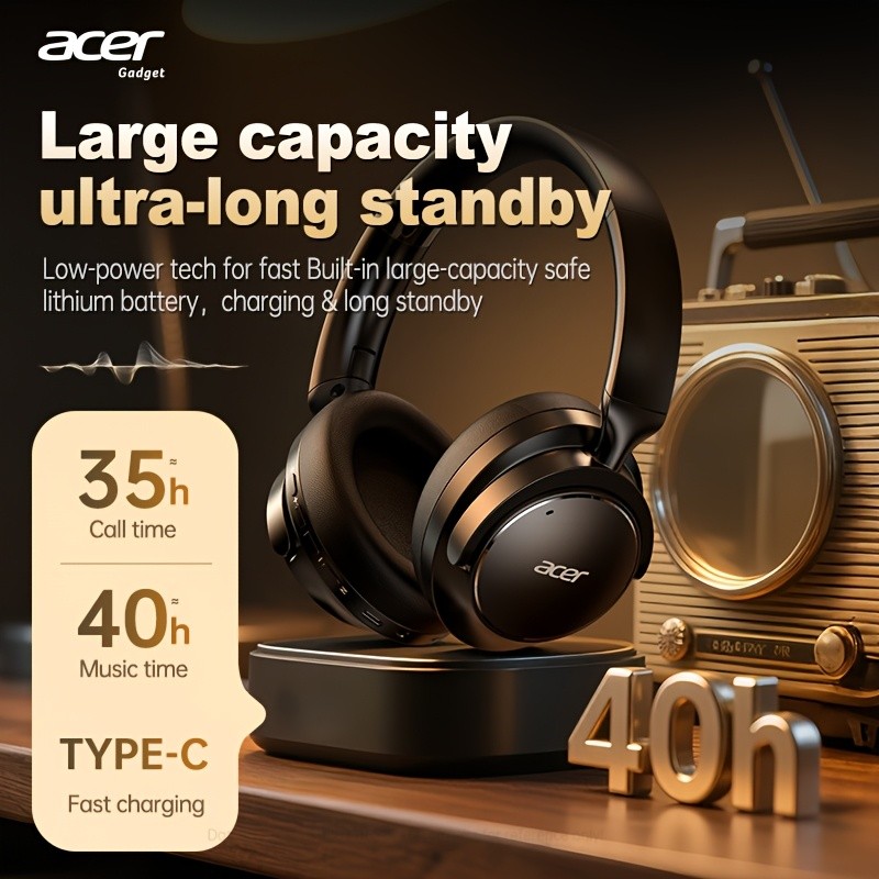 Acer Ohr560 Wireless Headphones
