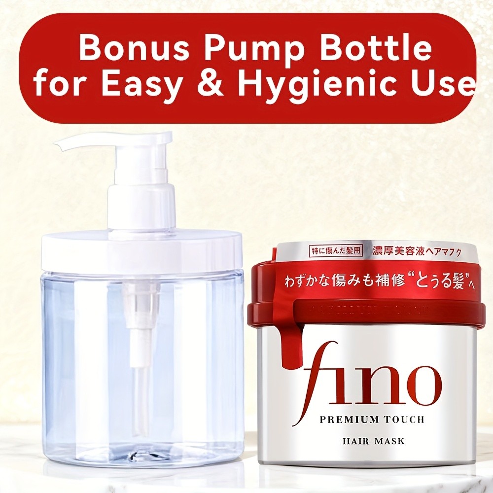 FINO Premium Touch Hair Mask with Bonus Pump Bottle