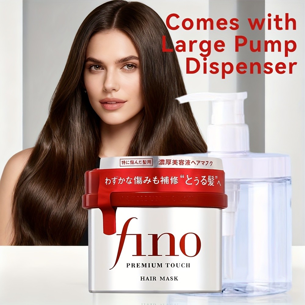 FINO Premium Touch Hair Mask with Bonus Pump Bottle