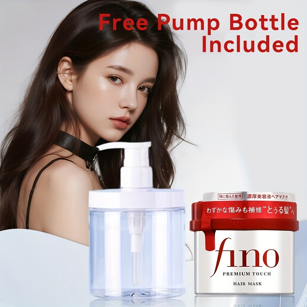 FINO Premium Touch Hair Mask with Bonus Pump Bottle