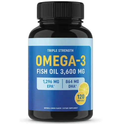 Triple Strength Omega-3 Fish Oil 3,600 mg