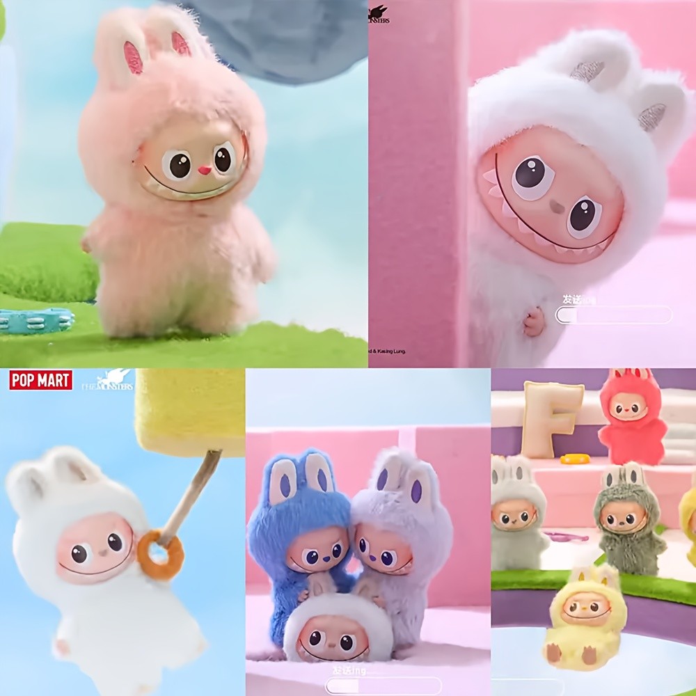 Single Box POP MART THE MONSTERS Heart Code Series Plush Pendant Mystery Box