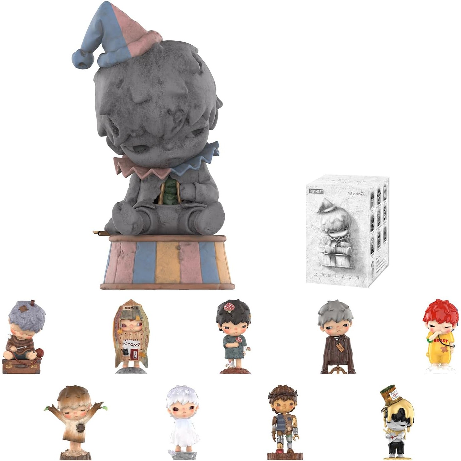 POP MART HIRONO Remodel Series Blind Box Action Figures