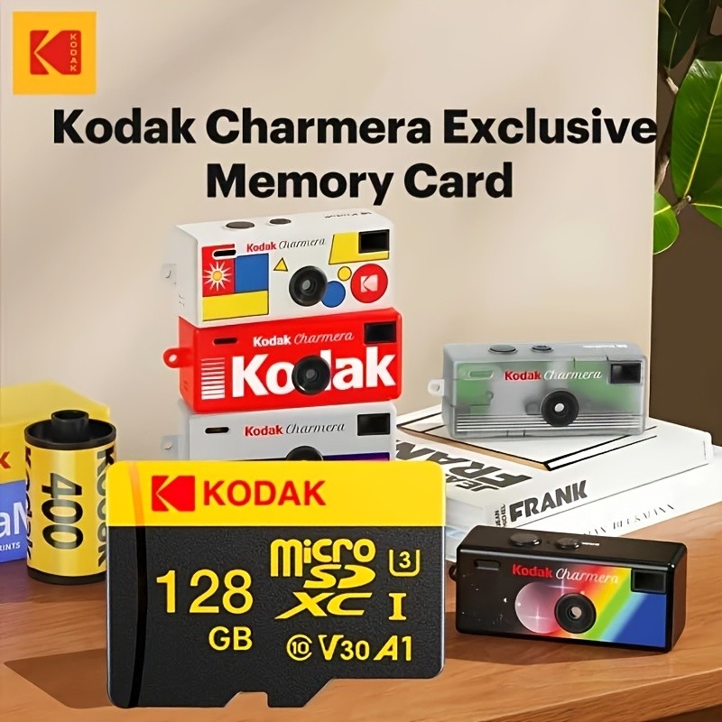 128GB KODAK Charmera Camera High-Speed Memory Card