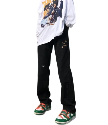 Loose Straight Trousers from European and American Brands