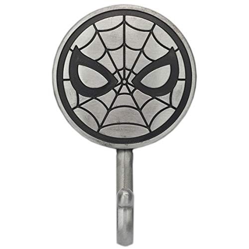 Open Road Brands Marvel Spider-Man Cast Iron Wall Hook - Spider-Man Hook for Coats Jackets Keys and More