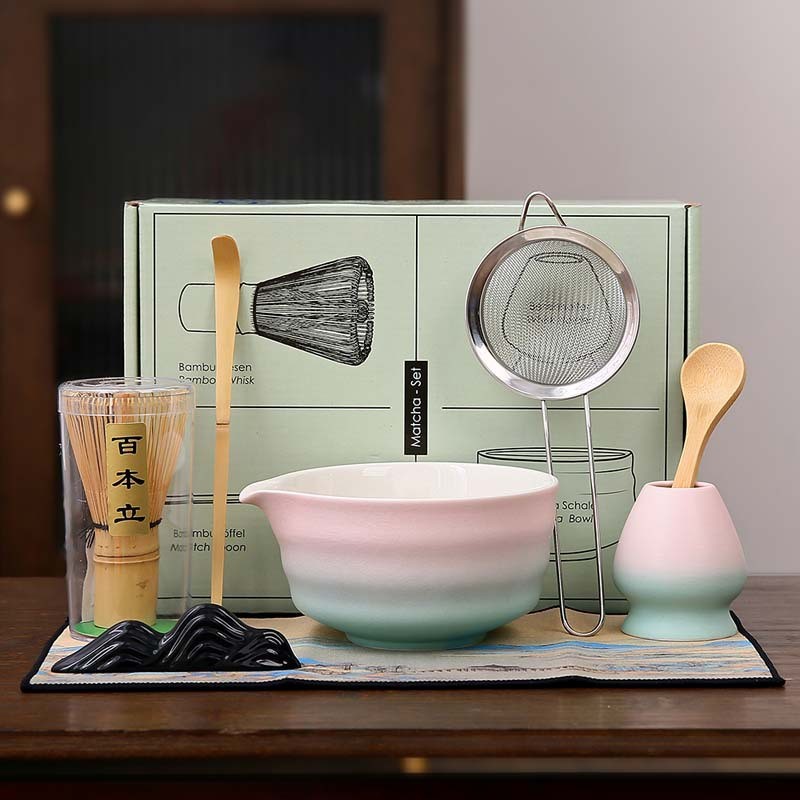 Ceramic Gradient Stand Tea