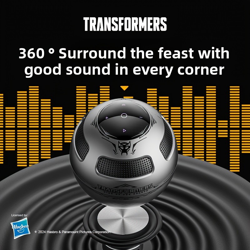 TRANSFORMERS Portable Wireless Speaker in the Shape of a Transformer