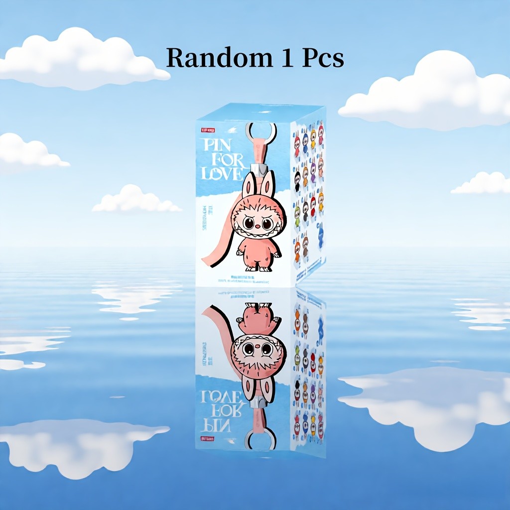 POP MART THE MONSTERS Labubu PIN for LOVE Series Mystery Box