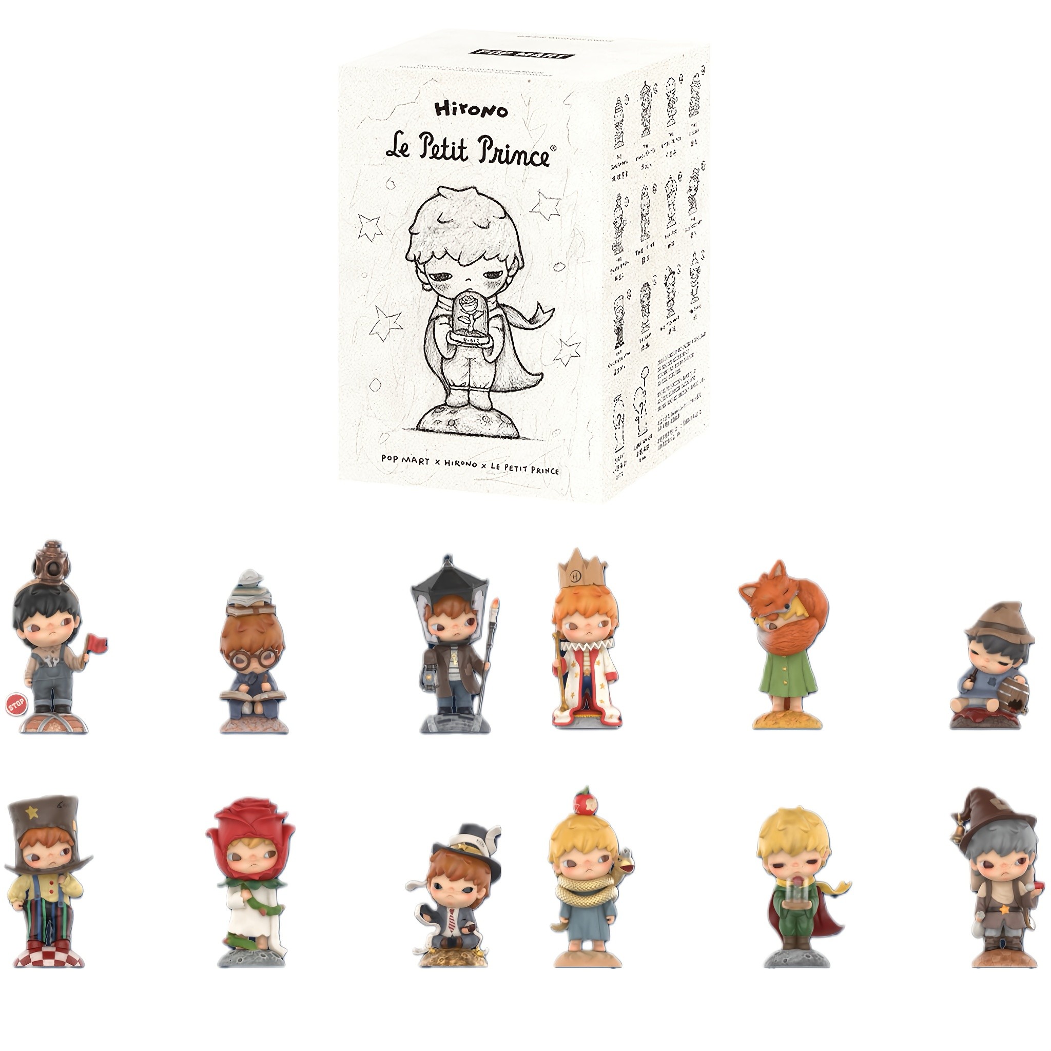 POP MART Hirono*Le Petit Prince Series Figures