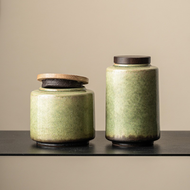 Vintage Tea Jar Sealed Jar