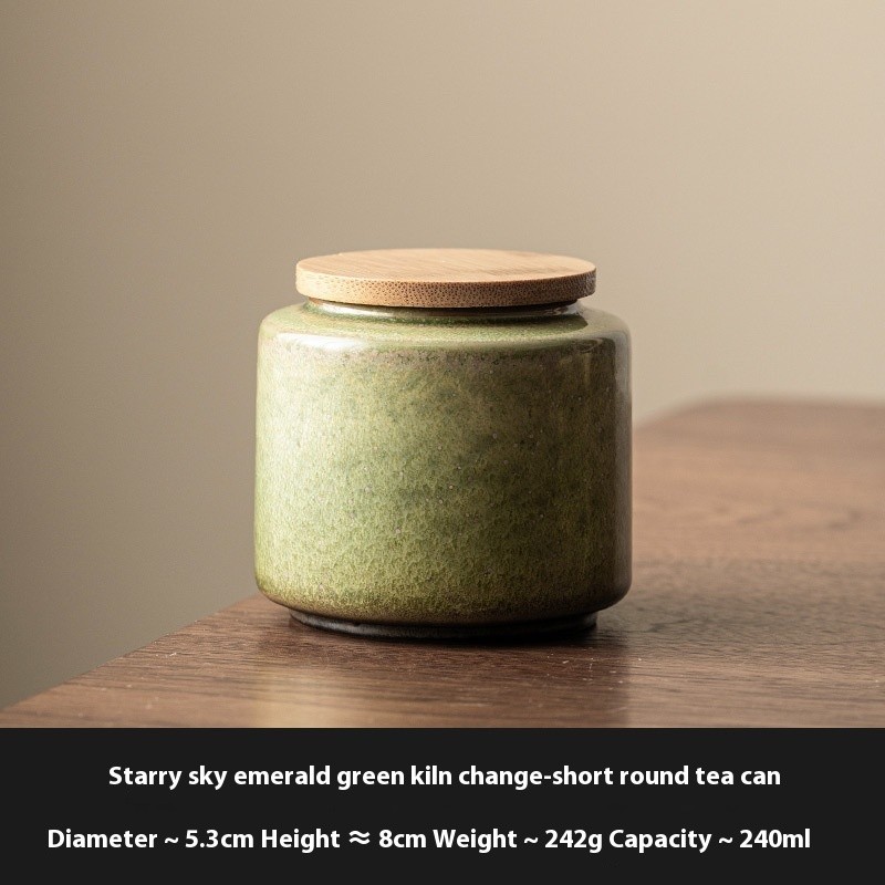 Vintage Tea Jar Sealed Jar
