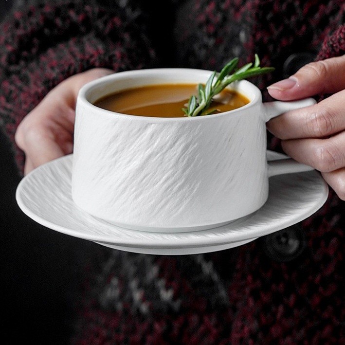 Ceramic Coffee Cup Dish Set