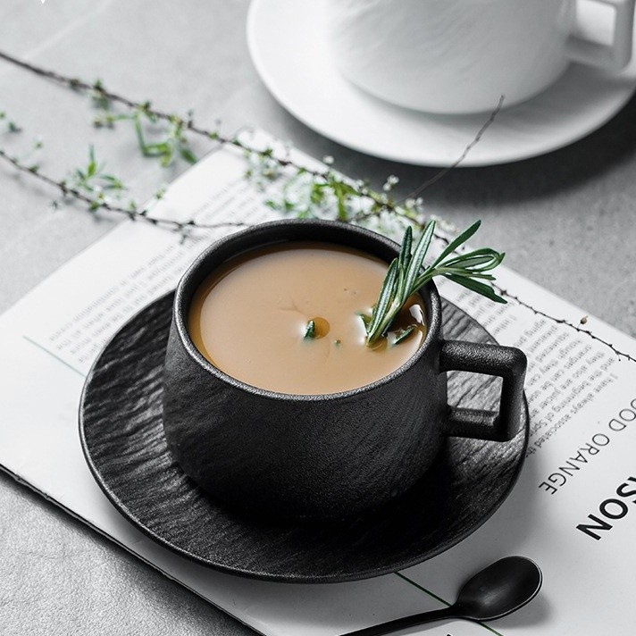 Ceramic Coffee Cup Dish Set