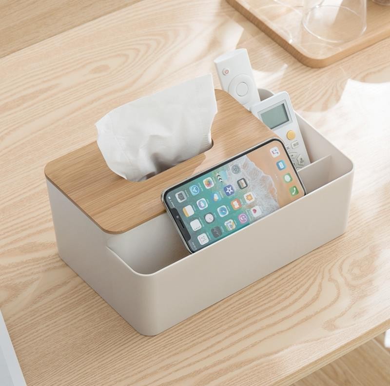 Coffee Table Storage Box Tissue Box