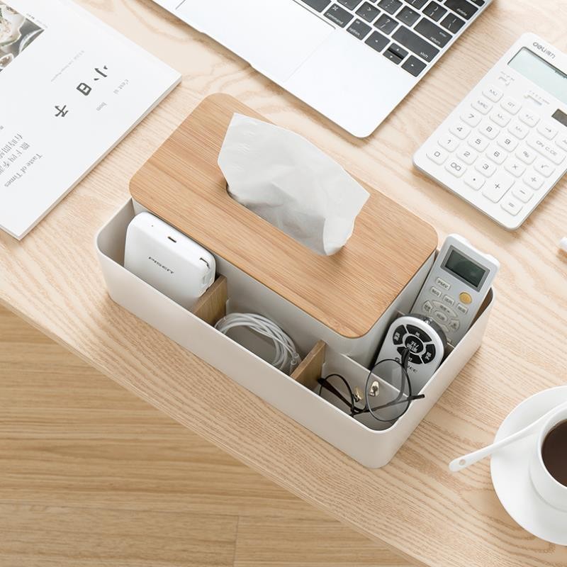 Coffee Table Storage Box Tissue Box