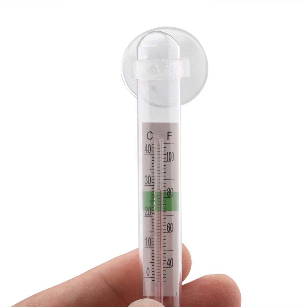 Aquarium Fat Thermometer Fish