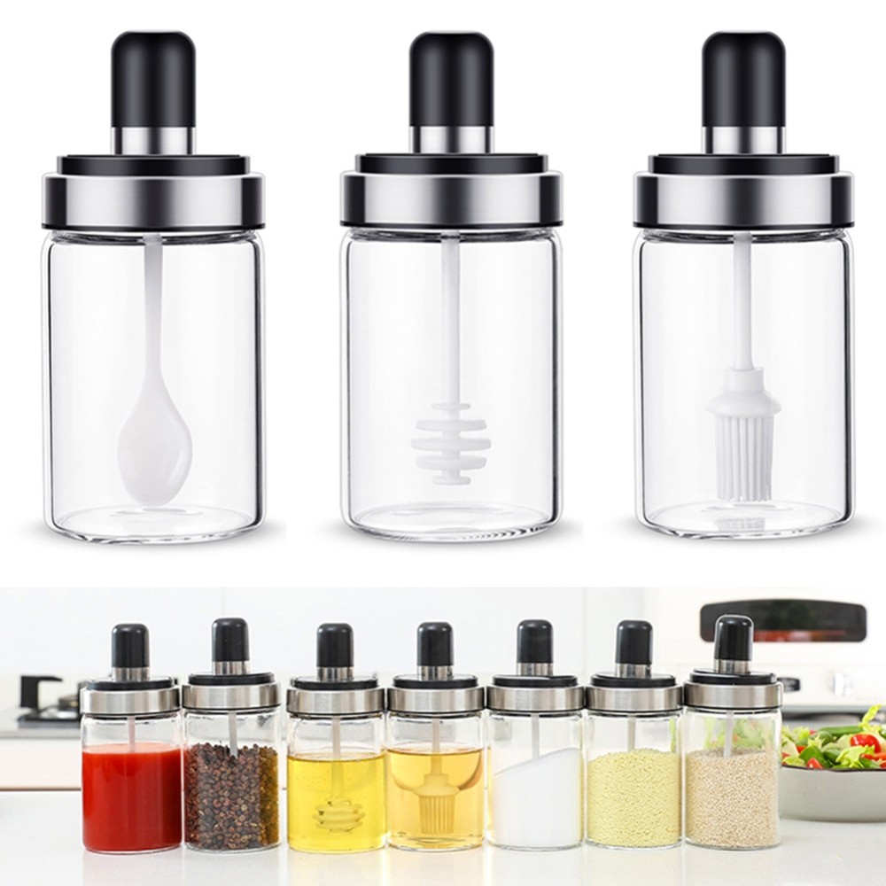 Seasoning Jar With Spoon
