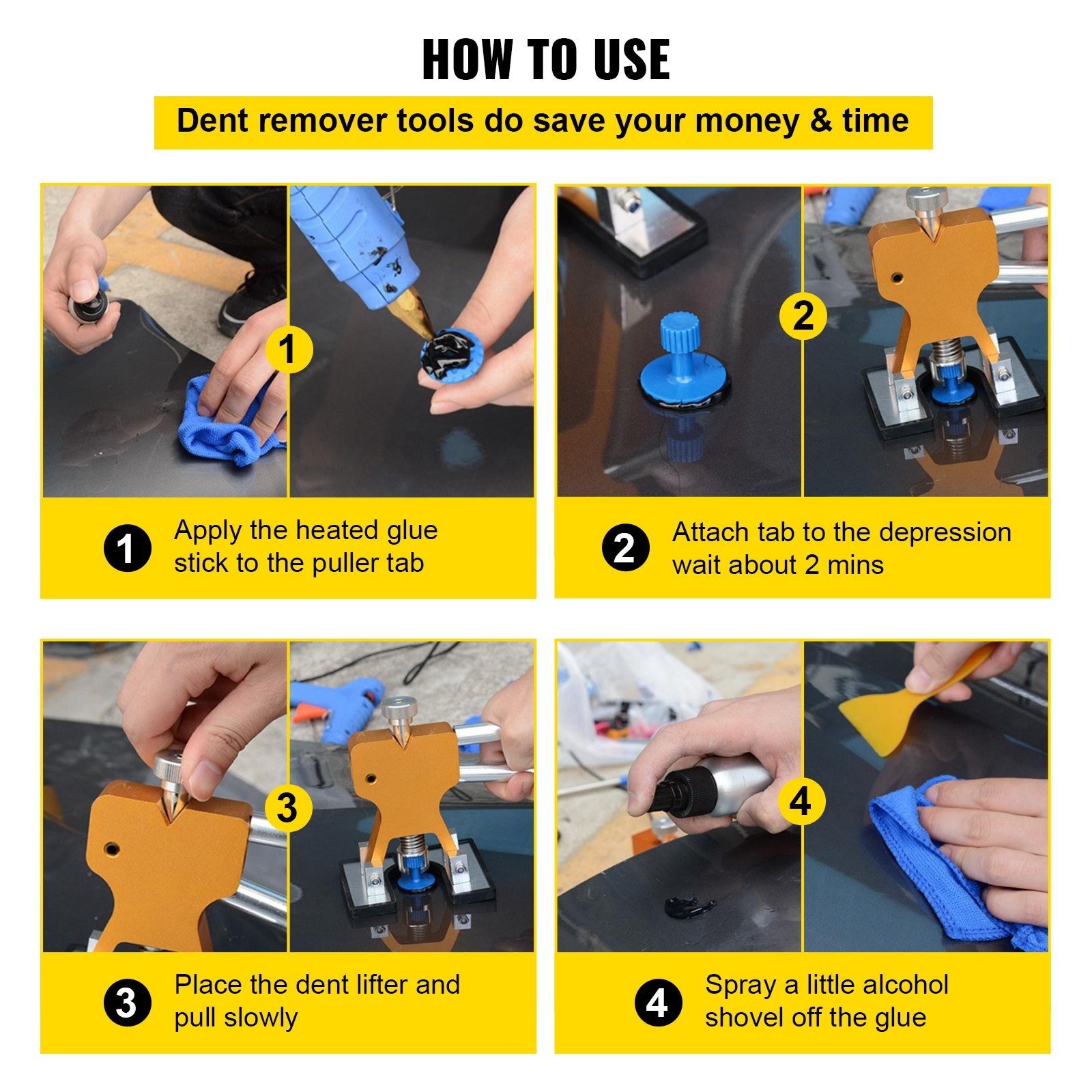 Paintless Dent Removal Kit