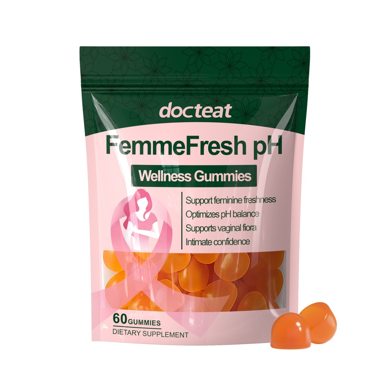 Docteat FemmeFresh pH Wellness Gummies