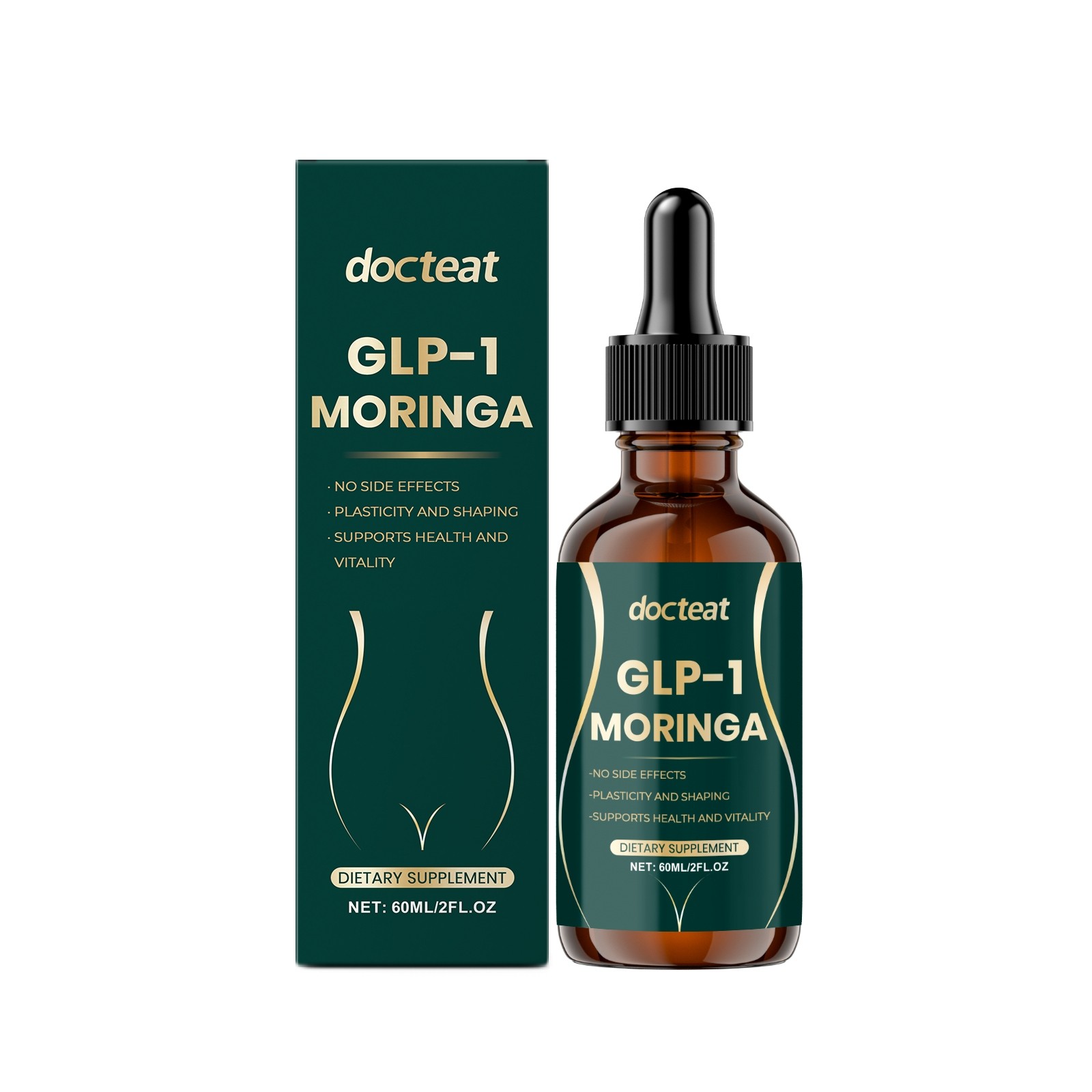 Docteat GLP-1 Moringa  Boost Health, Vitality, and Body Shaping