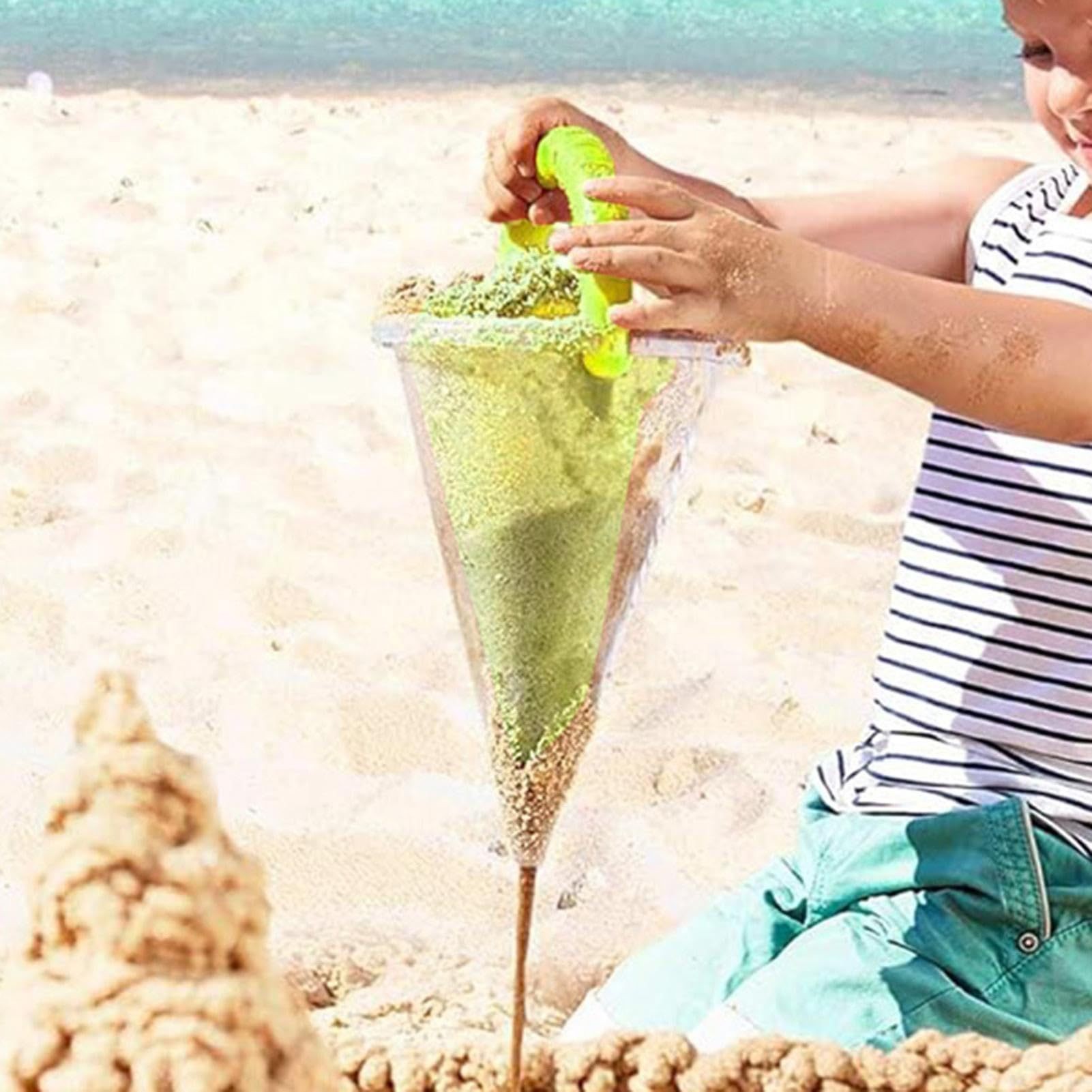 Beach Spilling Funnel