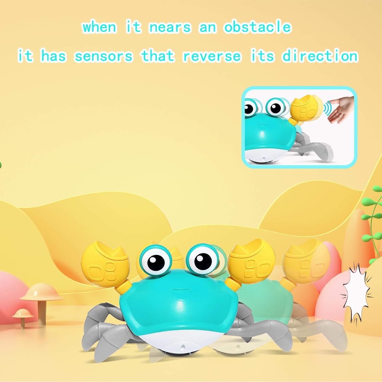 Sensing Crawling Crab