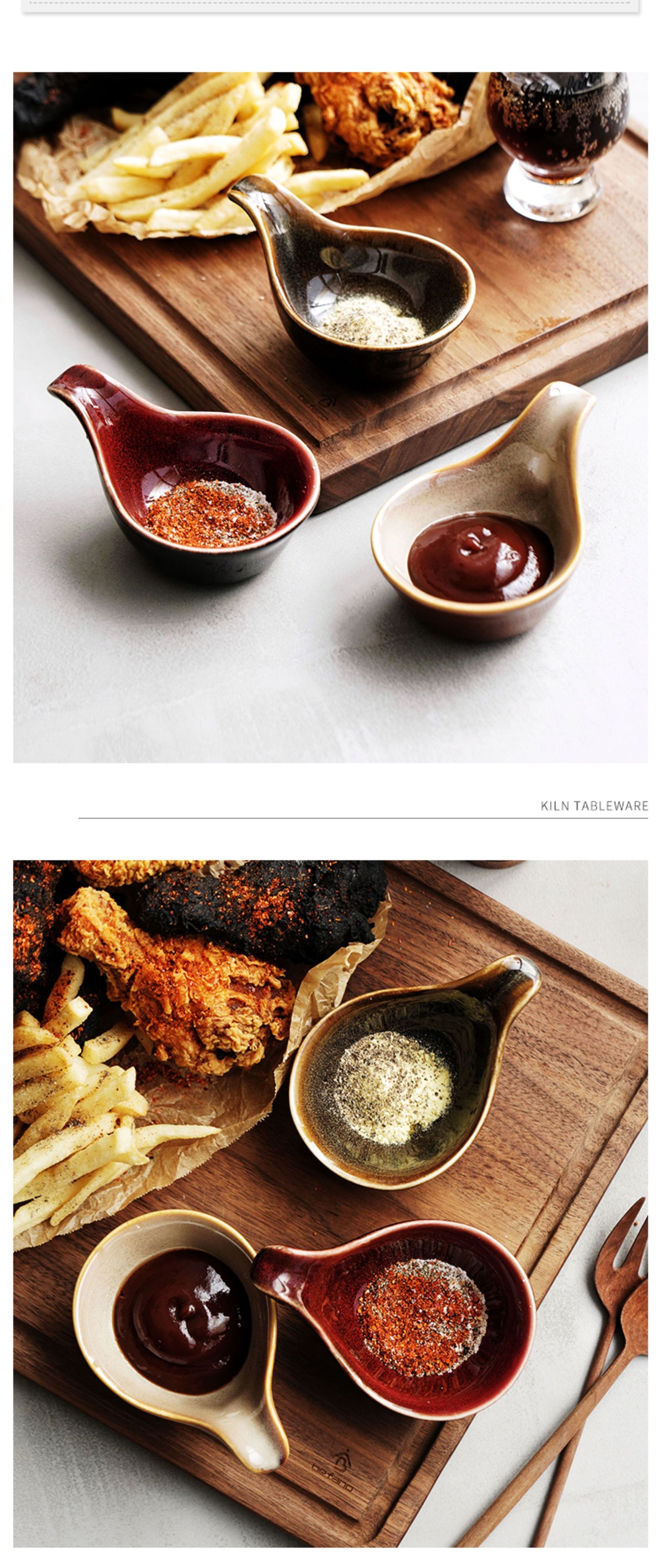 Ceramic Sauce Plate