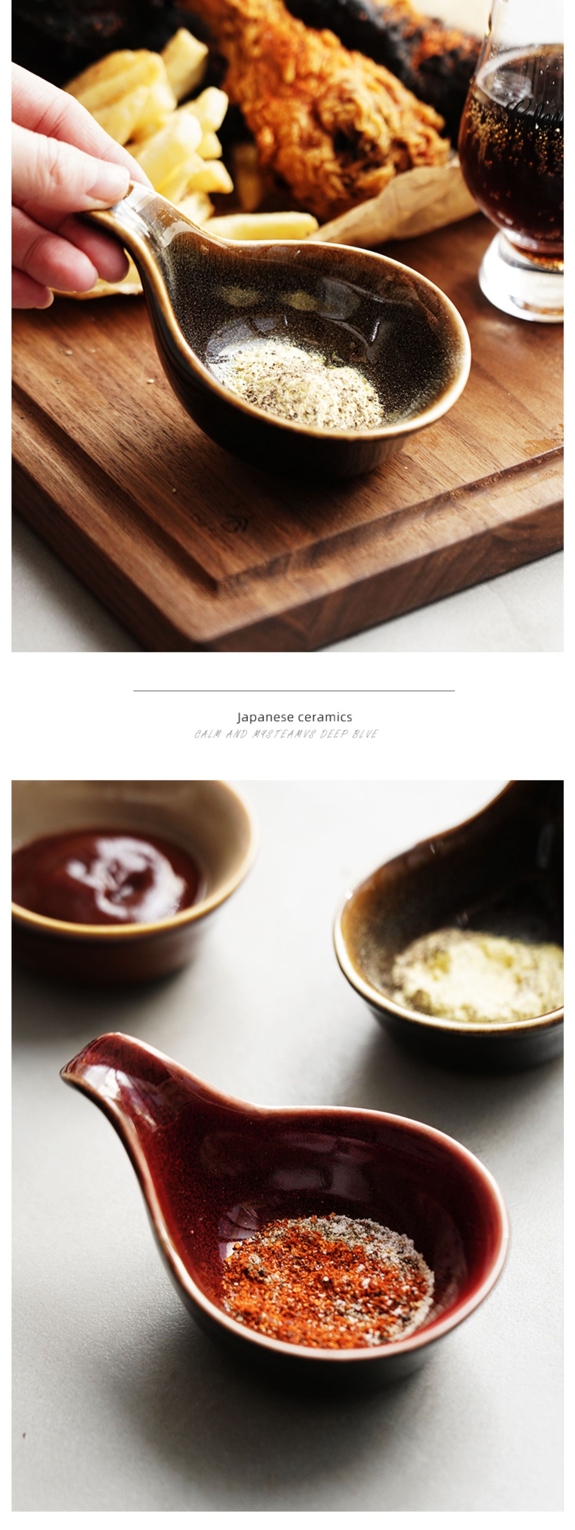 Ceramic Sauce Plate