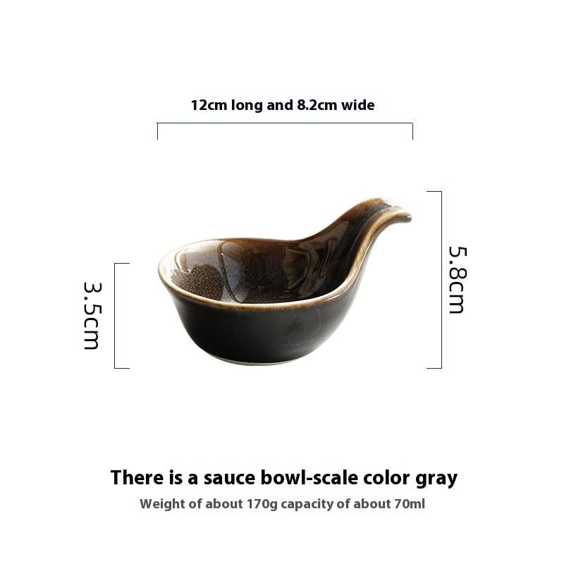 Ceramic Sauce Plate
