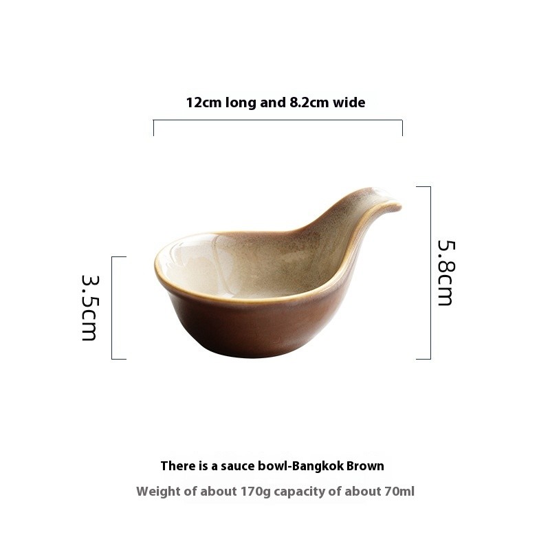 Ceramic Sauce Plate
