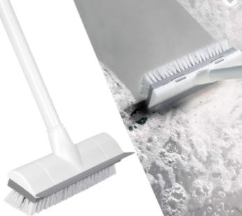 Long handle bristles bathroom brus