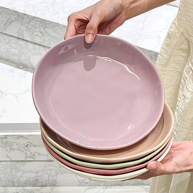Food Plate Ceramic 8-inch