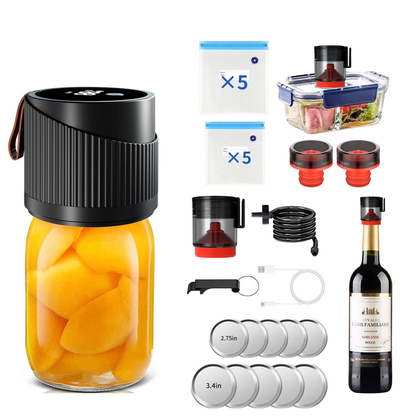 Jar Vacuum Sealer