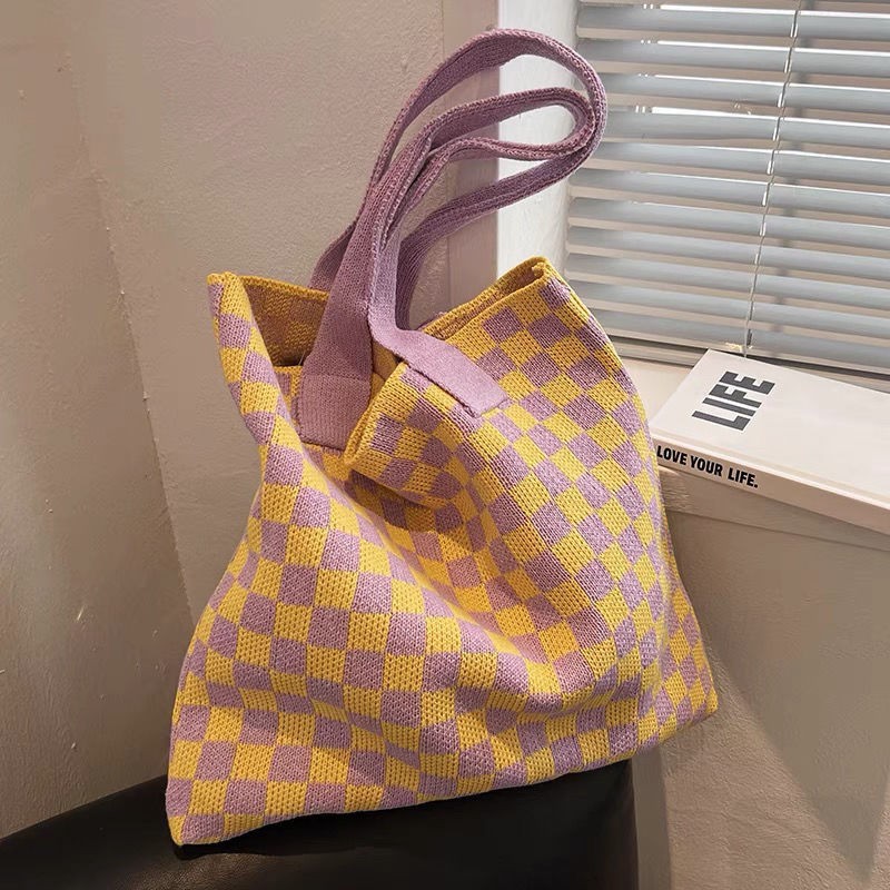 Knitted Shopping Bag