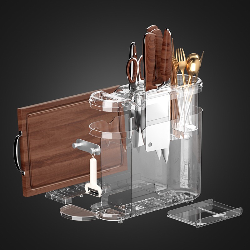 Kitchen Knife Rack Storage Rack Dish