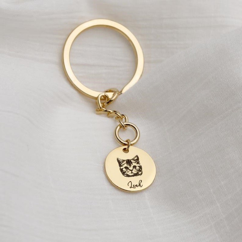 Personalized Dog Portrait Necklace