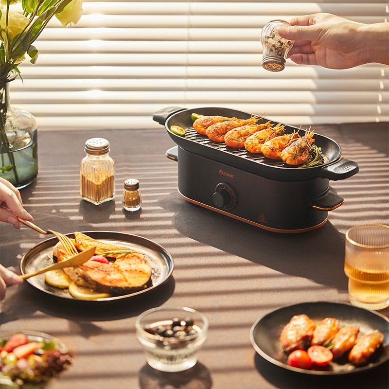 Mini Bbq Baking Pan Grill