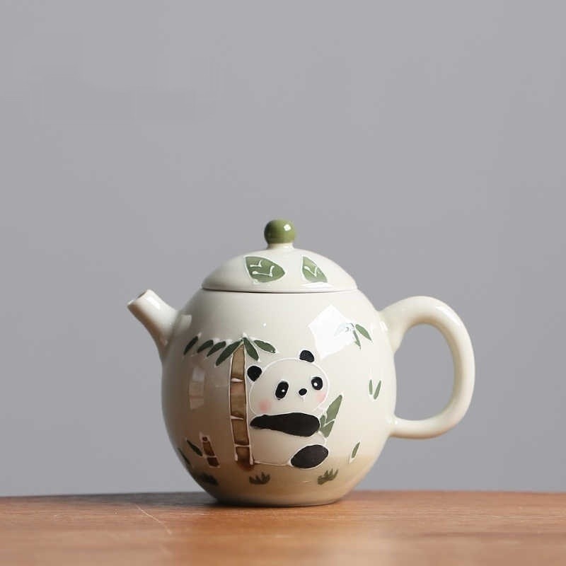 Kung Fu Teapot Set Grass And Wood