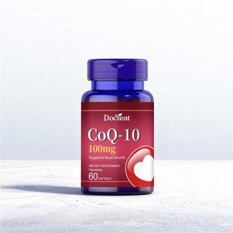 CoQ-10 100mg Softgels  Fast-Acting Support for Heart & Cellular Energy