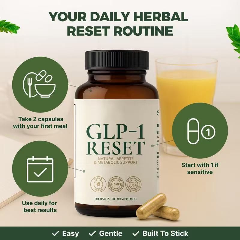 GLP-1 Reset  Natural Appetite & Metabolic Support Capsules