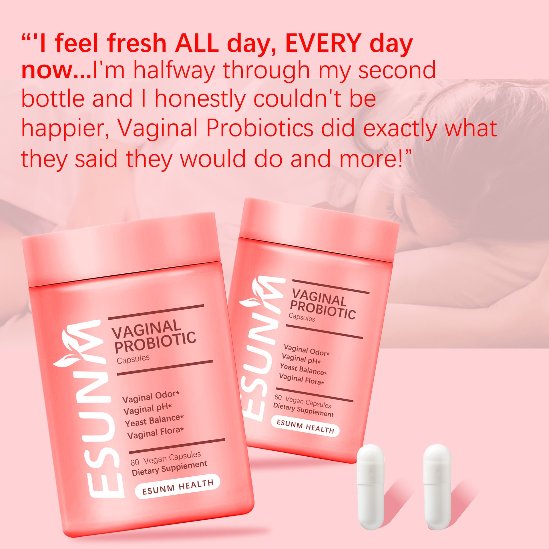 ESUNM Vaginal Probiotic Capsules