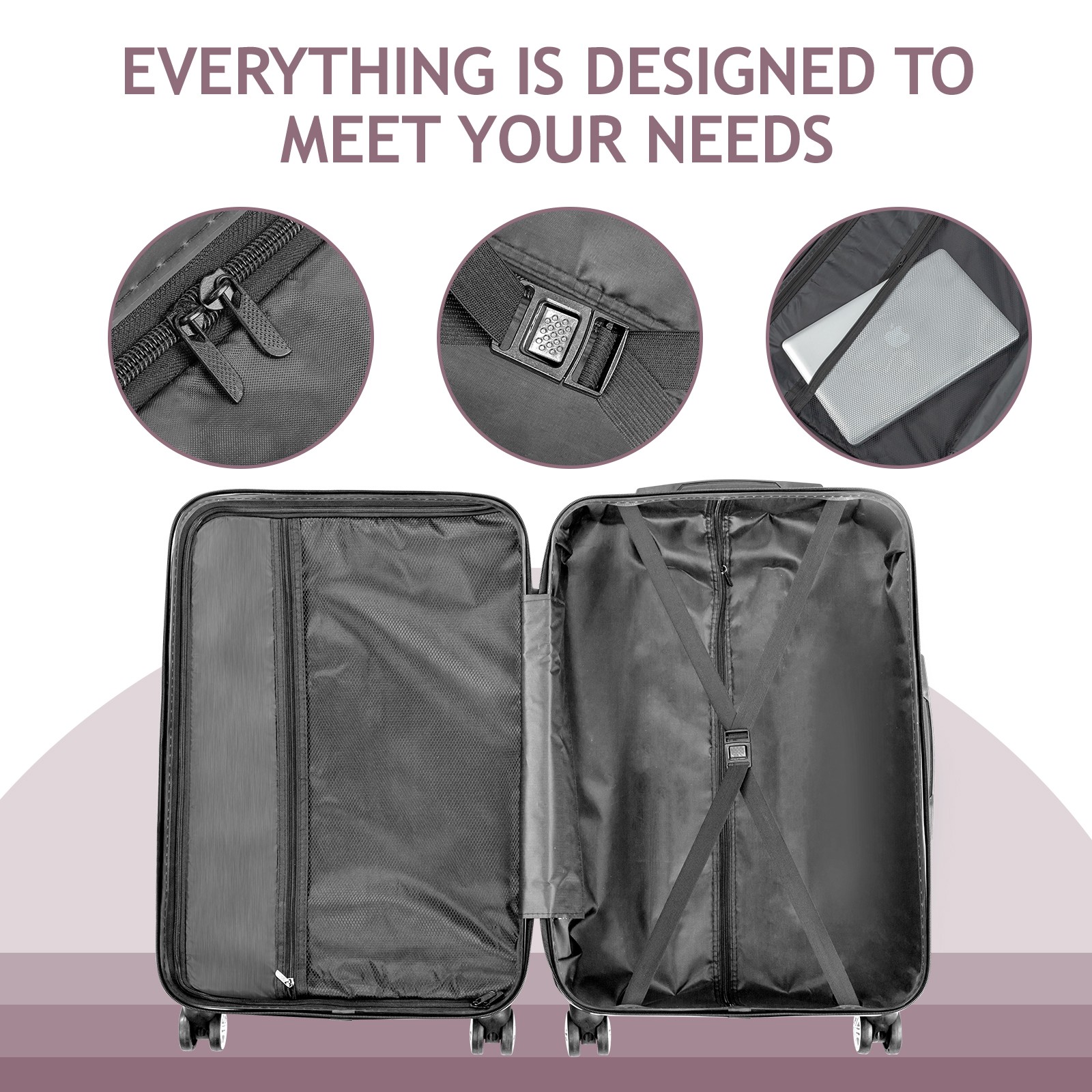 Four In One Suitcase