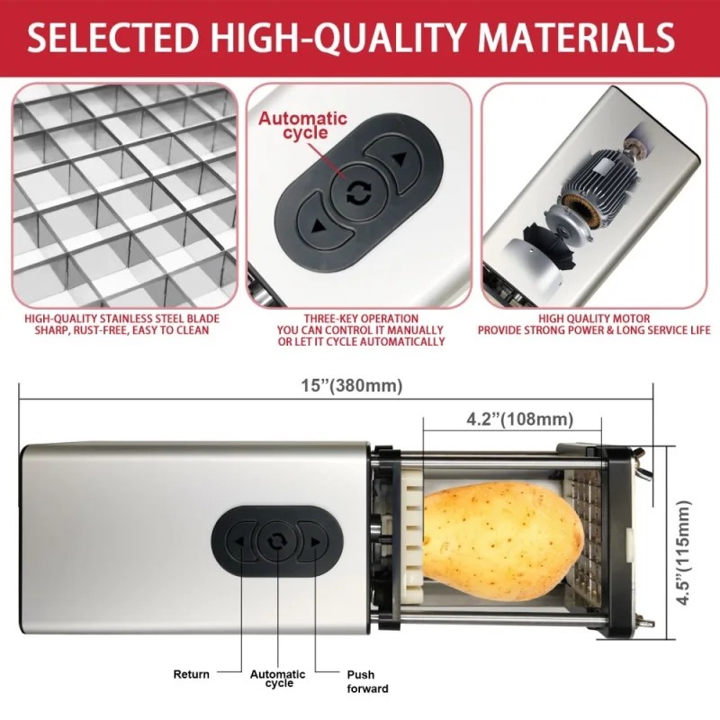 Electric French Fries Cutter