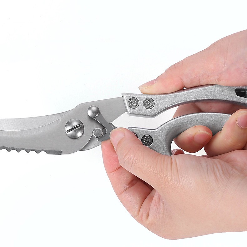 Consensuts, Consensuts Heavy-Duty Stainless Steel Bone Cut Scissors, heavy-duty bone cut scissors, stainless steel bone scissors, kitchen bone cutting tool, meat cutting scissors, durable kitchen shears, poultry bone scissors,