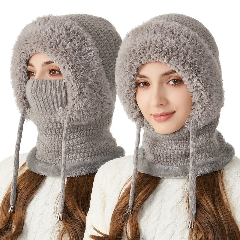4-in-1 Full-Covering Winter Beanie Hat