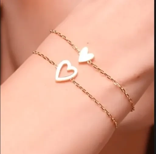 Matching Hearts Bracelet