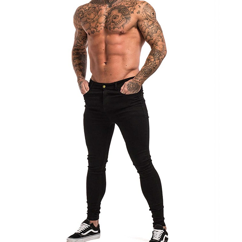 SKINNY FIT JEANS - BLACK