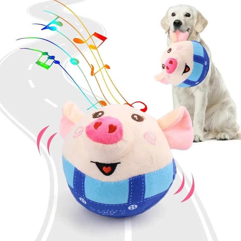 Bouncing Piggy- Interactive Dog Toy