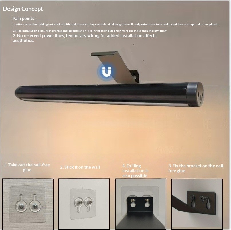 LED Rechargeable Picture Light
